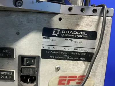 Used 2013 QUADREL LABELING SYSTEMS 100 Miscellaneous Packaging Equipment Ohio US | HGR 24 #1404396