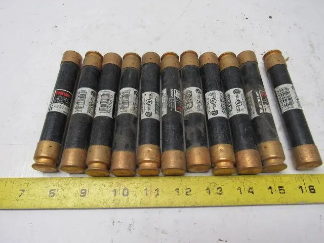 Bussman FSR-R-3-1/2 Class RK5 Time Delay 3-1/2 Amp Fuse Lot Of 11