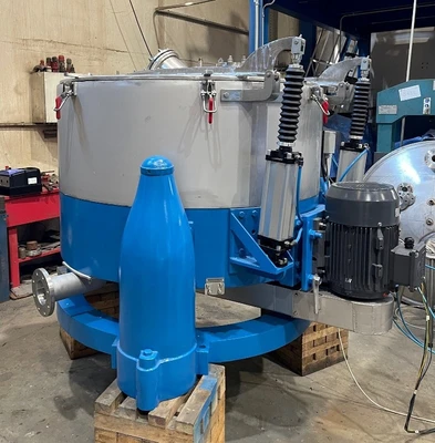Comteifa FT-12-BG ATEX perforate basket centrifuge, 316L SS.