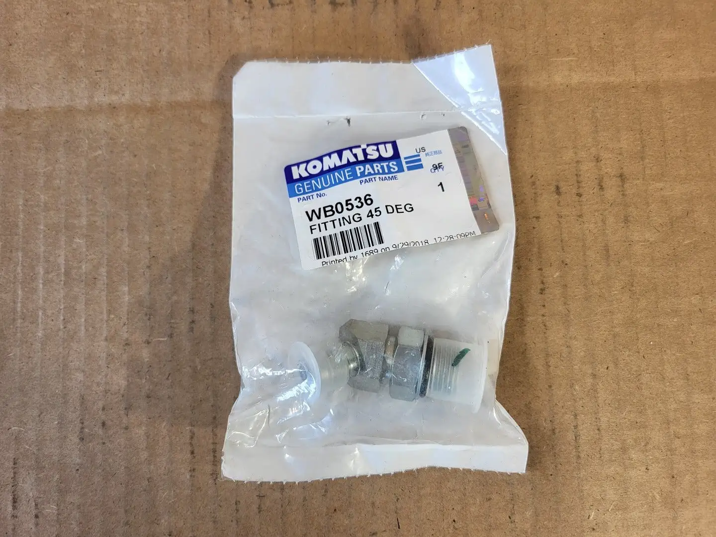 NEW KOMATSU WB0536