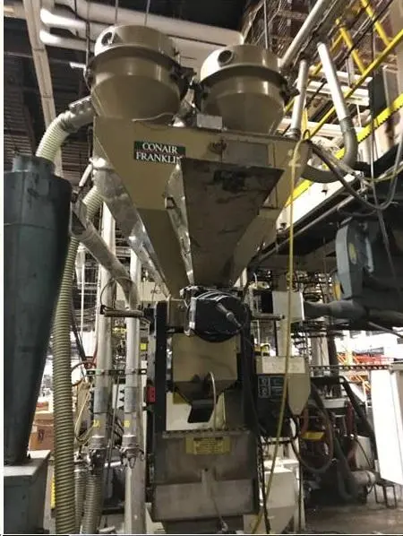 Used 1991 CINCINNATI MILACRON, SANO, AEC,  CONAIR, 4.5" EXTRUDER     SANO 12"      SANO 64"  SECONDARY NIP Extruders Florida US | ESCOBAR TRADING, INC. #202920