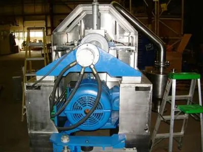 Heinkel HF 800 Inverting Filter centrifuge, Hastelloy C-22.