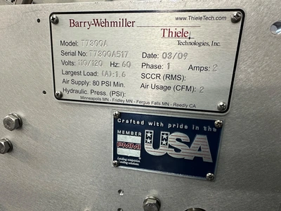 BARRY WEHMILLER T7300A PACKAGING MACHINES | Wheeler Machinery Sales (2)