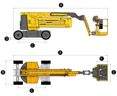 New | in-Stock 2026 HAULOTTE SIGMA 46 Articulating Boom Lifts Pennsylvania US | Iron Exchange Equipment Solutions #1353972