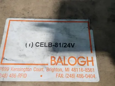 New | in-Stock BALOGH CELB81/24V I/O Boards & Replacement Parts Ohio US | HGR 24 #879864