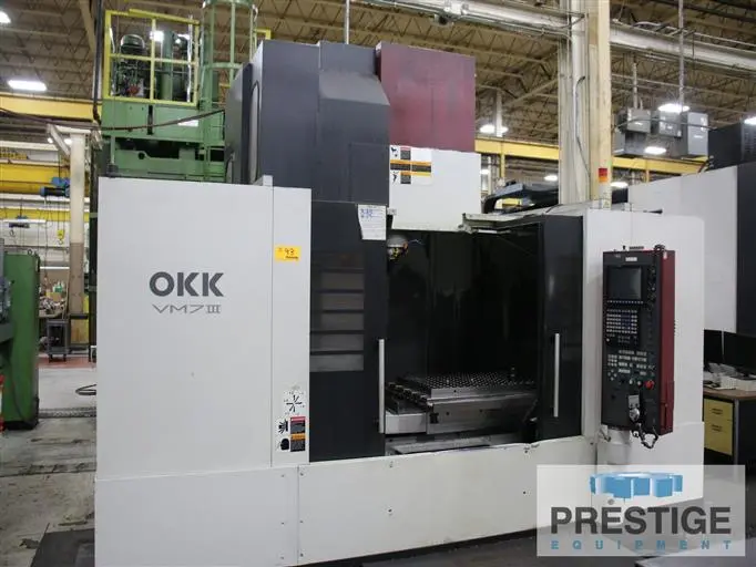 Used 2007 OKK VM7-III Vertical Machining Centers New York US | Prestige Equipment #1244393