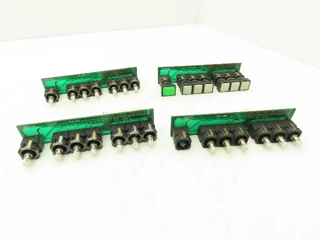 Yaskawa DE9403082 Push Button Switch Board Lot of 4