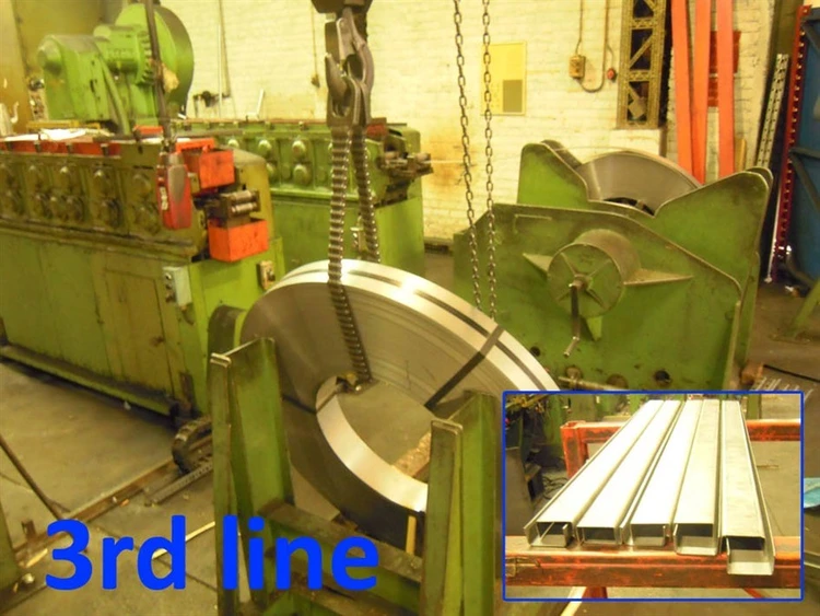 Used RAS ROLLFORMING + DECOILER FOR MAKING U&C-PROFILES Uncoilers | Apt International N.V #373416
