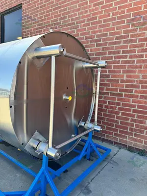 NEW 2022 DME 5000 LITER STAINLESS STEEL JACKETED VESSEL / HOLDING TANK