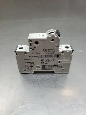 USED Siemens 5SY4104-7 MCB C4 Circuit Breaker, 4A, 230/400V, Lot of 2
