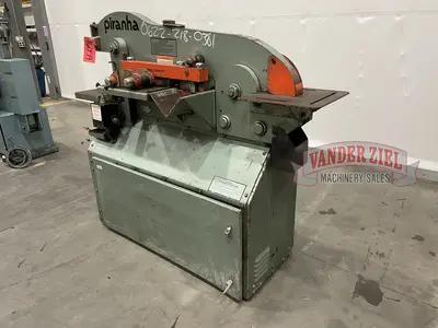 Used PIRANHA P-50 Ironworkers Michigan US | Vander Ziel Machinery Sales #480474