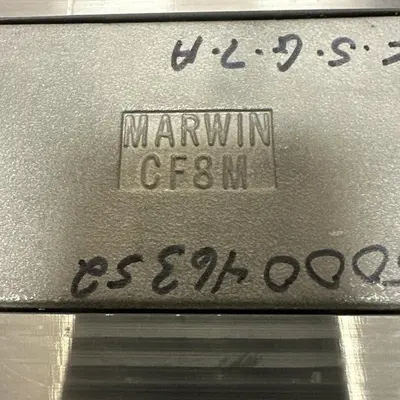New | in-Stock MARWIN CF8M Pump & Valve Parts | Surplus Asset Holdings #1218140