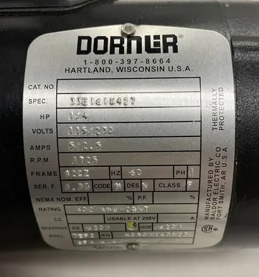 New | in-Stock DORNER 22-060L-4114 Gearmotors Ohio US | Surplus Asset Holdings #1242777