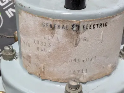 General Electric 50-103131LSRL2 AB40 AC Ammeter 0-200 Amps Used