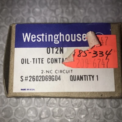 NEW Westinghouse OT2N