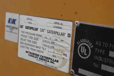 CAT P8000 Forklift Trucks | Levy Recovery Group (18)