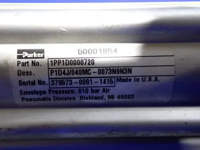 USED PARKER P1D4J1040MC0073N9N3N / P1D4J050MC011NNN6N