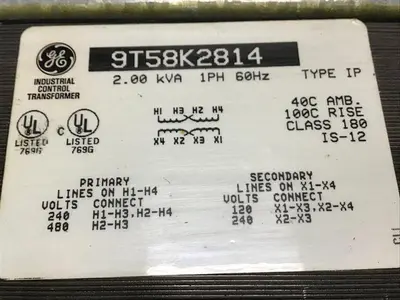 USED GENERAL ELECTRIC 9T58K2814