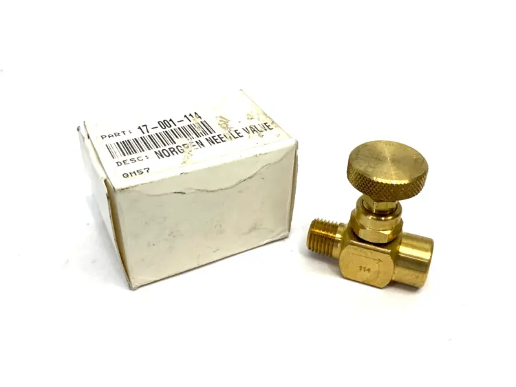 Used NORGREN BRASS NEEDLE VALVE Valves/Fittings | Maverick Industrial Sales #1107098