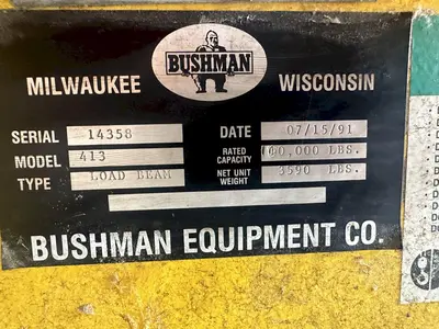 USED BUSHMAN 413