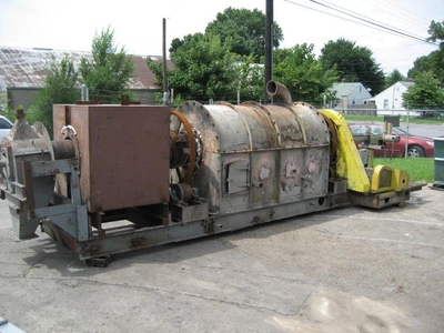 SPC6826  Calciner 14" x 18' 5" CO Bartlett & Snow indirect fired calciner, 1200 deg. F, Stainless Steel