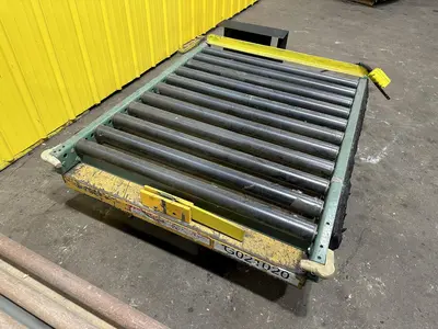 4000 LB X 48" X 40"  ECONO-LIFT MODEL #SL24-40 HYDRAULIC SCISSOR LIFT TABLE WITH ROLLER TOP: STOCK #20950