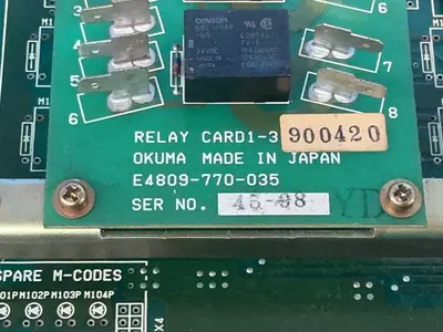 Used OKUMA E48097700322 I/O Boards & Replacement Parts Ohio US | HGR 24 #1316176