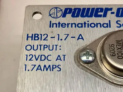 Used POWER ONE HB12-1.7-A Miscellaneous Equipment (Electrical & Power) | Surplus Asset Holdings #1201925