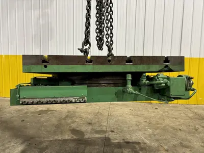 36" X 48" GIDDINGS & LEWIS AIR LIFT ROTARY TABLE: STOCK #23587
