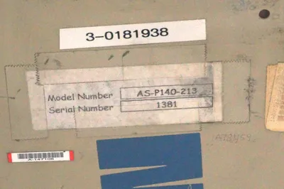 USED MODICON AS-P140-213 PROGRAMMER ASP140213