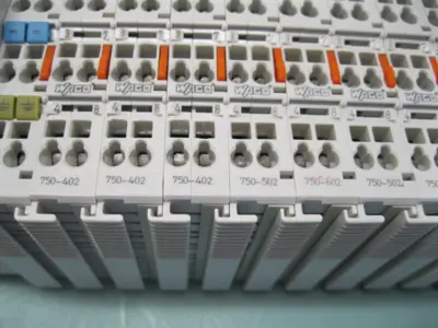 Wago 750-333 Profibus Fieldbus Coupler Module w/ Input & Output Modules D17
