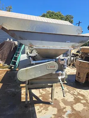 Separator, Declumper, Rotary Tumble, CMP, Stainless Steel, #5990945