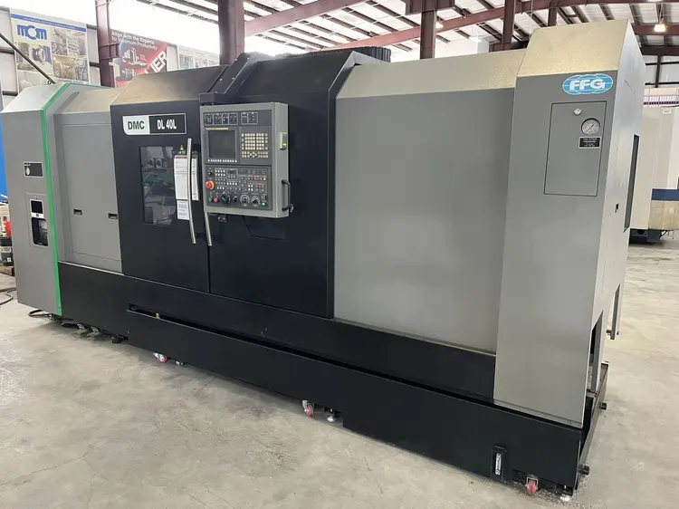 Used 2019 FFG DMC DL 40L CNC Lathes US | AMS Automation, Inc #714872