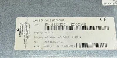 USED BAUMULLER 409026