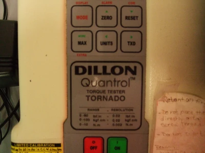USED DILLON QUANTROL TORNADO