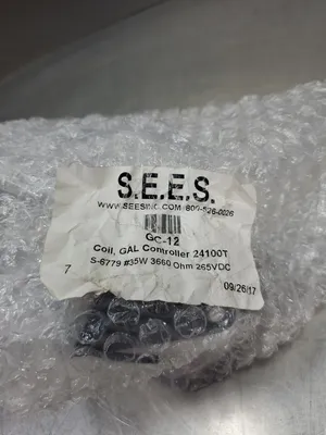 S.E.E.S. GC-12 GAL Controller, 265VDC Coil (24100T) 5D-16