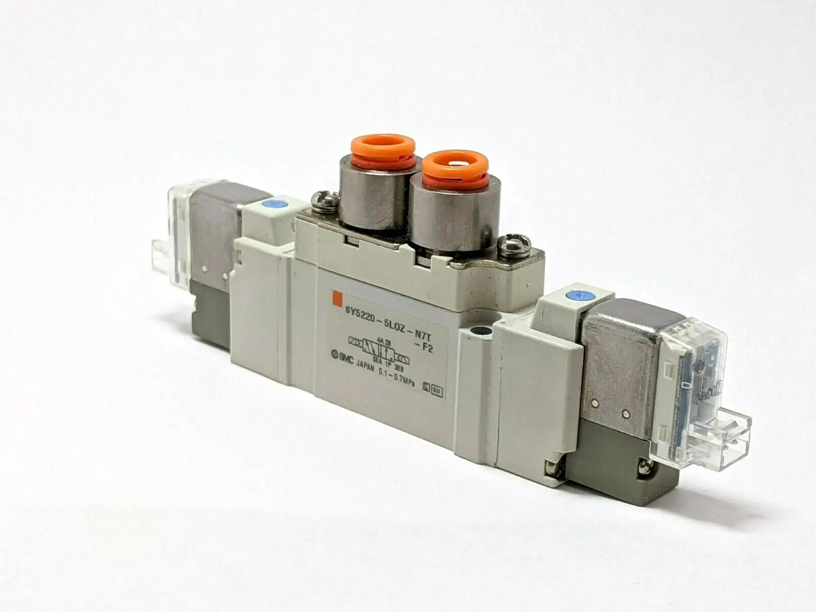 Used SMC DOUBLE SOLENOID VALVE 5 PORT Solenoid Valves | Maverick Industrial Sales #1102966