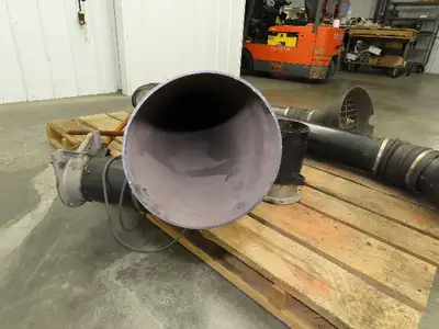 Donaldson Flex Trunk Torit Fume Collector Ex-Arms 2 Station Trunkline Set of 2