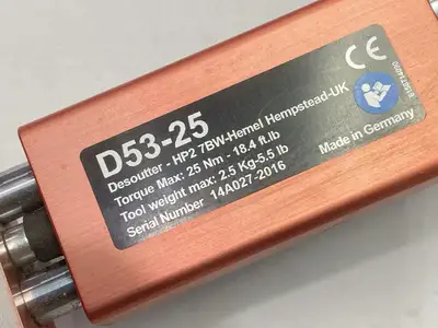 USED DESOUTTER LINEAR TORQUE REACTION ARM 6158107020