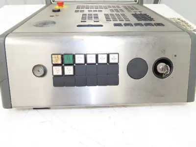 Siemens Glidemaster CTX 420 HMI Operator Control Panel With E-Stop & Key *Read