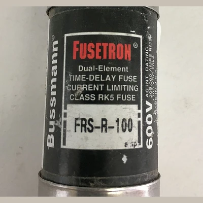 Fusetron Class RK5 100 Amp Fuse