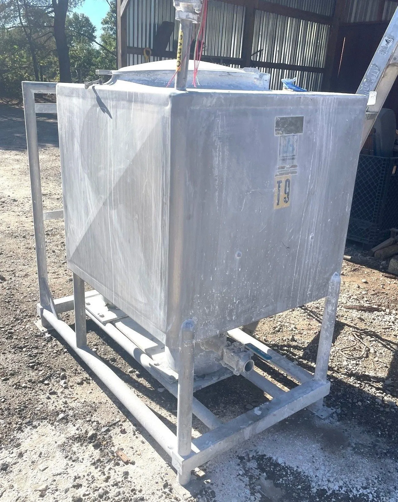 USED CHERRY BURRELL 250 Gallon Likwifier / Liquifier / Liquefier