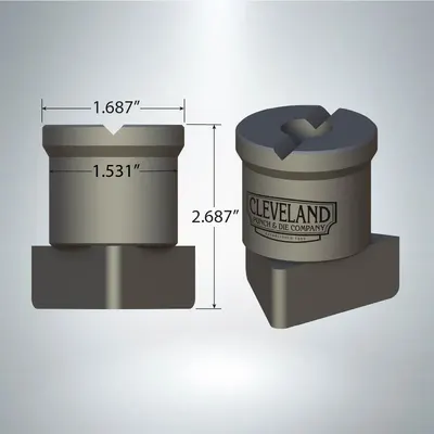 CLEVELAND PUNCH & DIE 0026PPP0500 Punches | Punch Press and Shear (1)