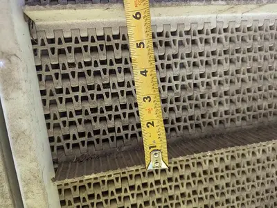Dewatering Incline Modular Conveyor
