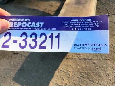 Used _UNKNOWN_ _UNKNOWN_ Misc Woodworking Parts Michigan US | Miedema Asset Management Group #1760556