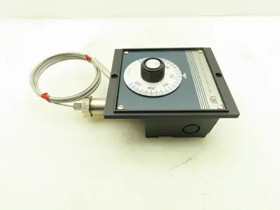 UE United Electric Type 602 6BS Dial Temperature Controller 0-250°F 20A 125/250V