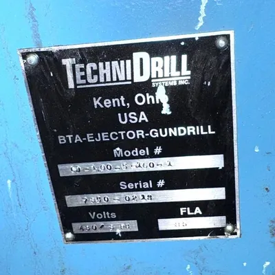 2013 TECHNIDRILL 1.00-5-160-1 Gun Drills | CNC EXCHANGE (12)
