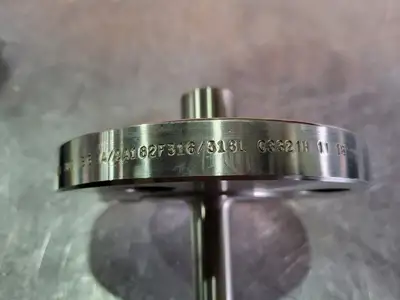 0.260" Bore Stainless Flanged Thermowell