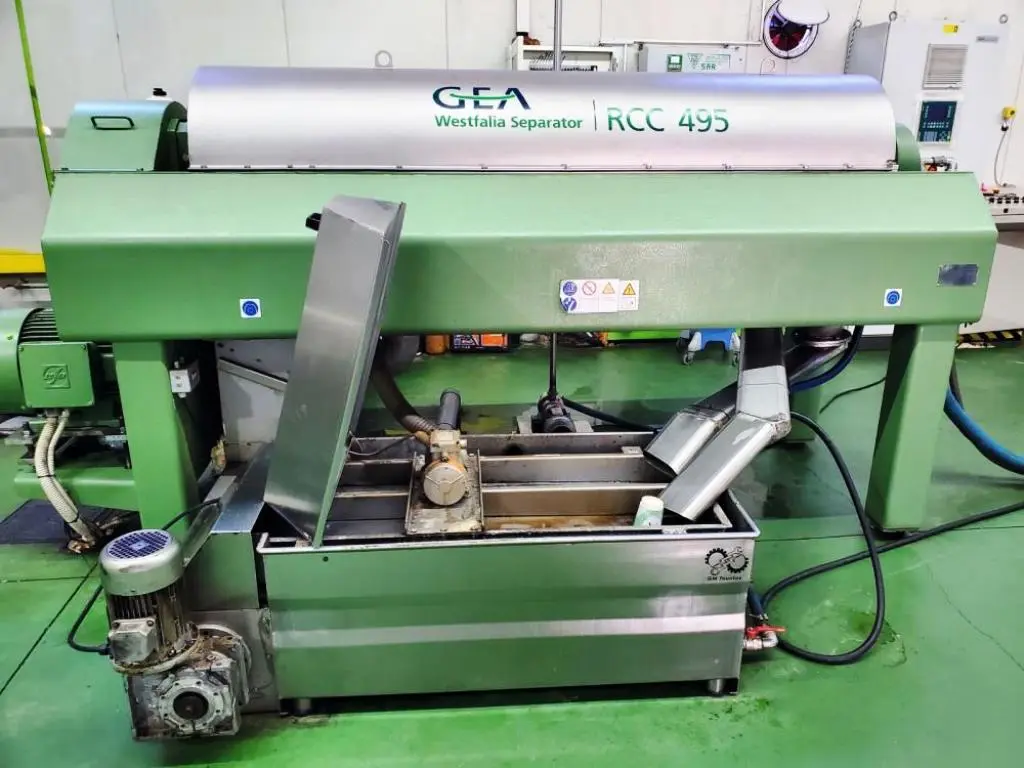 Westfalia RCC 495-05-30 tricanter centrifuge, 316SS.