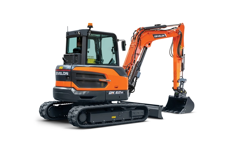 Used DEVELON DX62R-3 Crawler Excavators Indiana US | B&W Equipment Co. #1088626